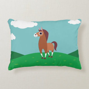 Zora the Horse Decorative Cushion