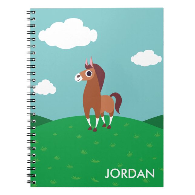 Zora the Horse Notebook (Front)