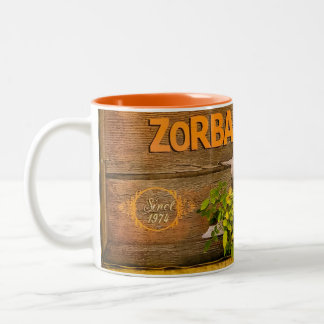 ZORBA'S HOUSE Two-Tone COFFEE MUG