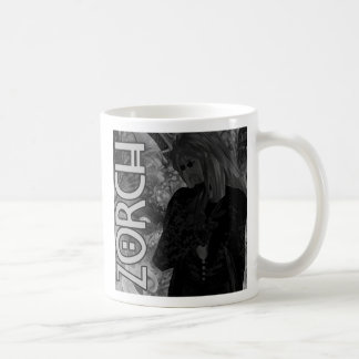 Zorch in thought coffee mug