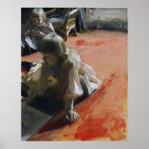 Zorn - Daughters Of Ramon Subercaseaux Poster