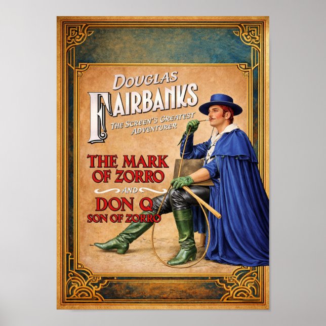 ZORRO MOVIE POSTER (Front)