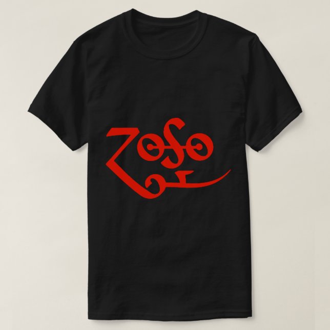 Zoso logo best of rock band Active T-Shirt (Design Front)