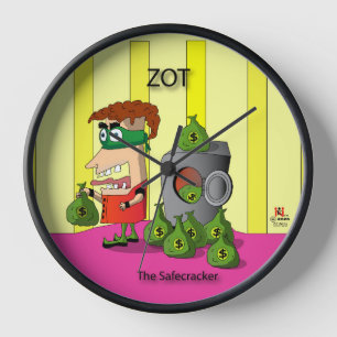 Zot Wall Clock Number 2 - The Safecracker