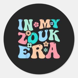 Zouk Dance Festival Design For Zouk Dancer Classic Round Sticker