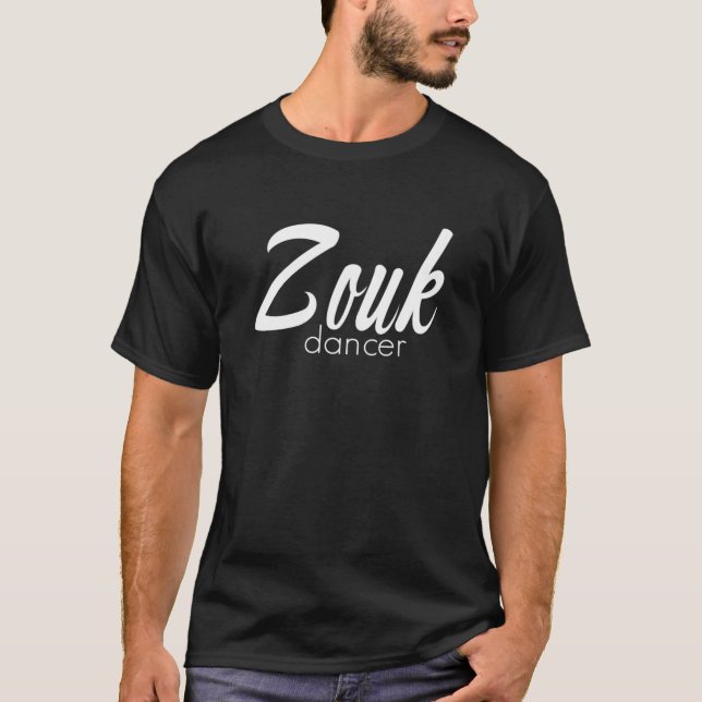 Zouk Dancer Fitted Scoop  T-Shirt (Front)