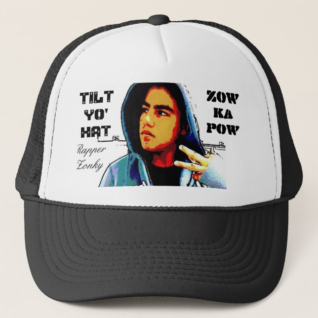 zow kapow hat (tilt yo hat) (Front)