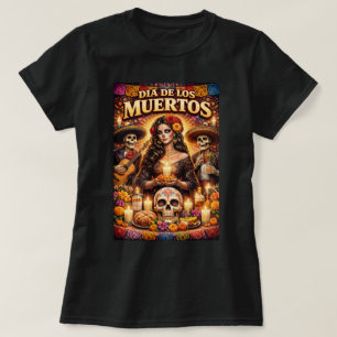 ZOYNK Día de los Muertos 0045402 T-Shirt