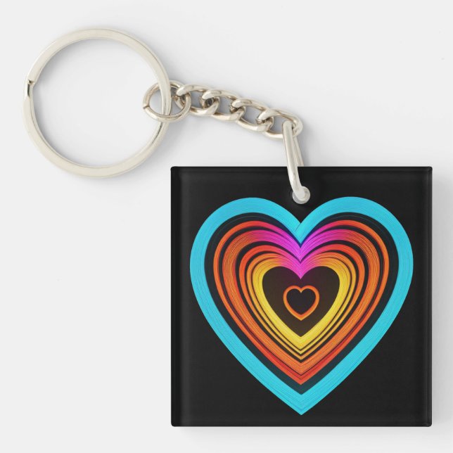 ZOYNK Heart Key Ring (Front)
