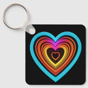 ZOYNK Heart Key Ring