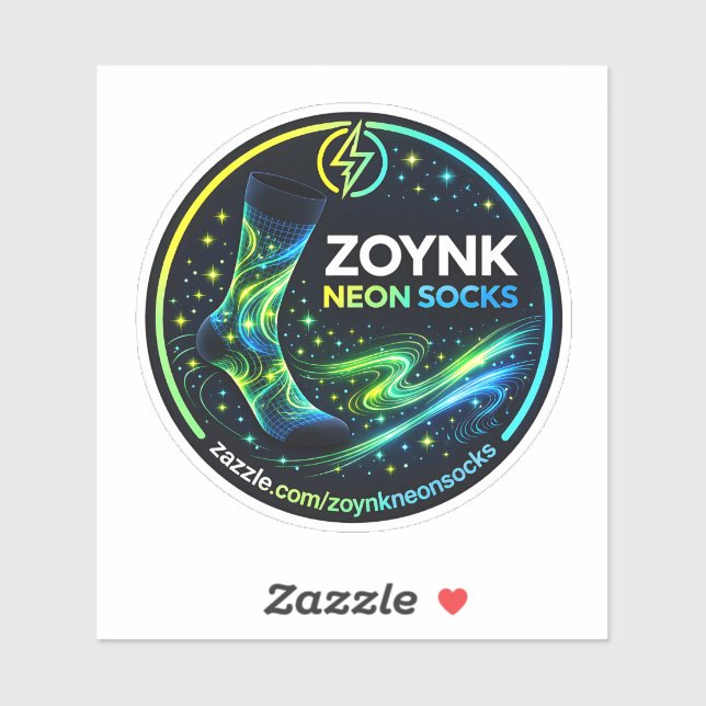 Zoynk Neon Socks (Sheet)