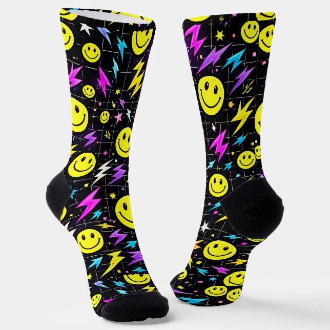 Zoynk Neon Socks 0047424 (Angled)