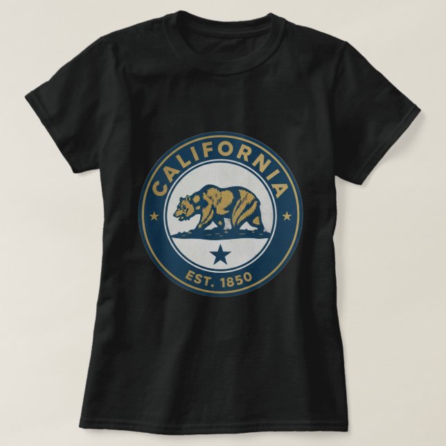 ZOYNK T-Shirt Graphics California 0045178 (Design Front)