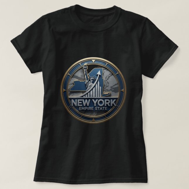 ZOYNK T-Shirt Graphics New York State 0045187 (Design Front)
