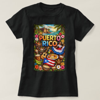 ZOYNK T-Shirt Graphics Puerto Rico 0045382