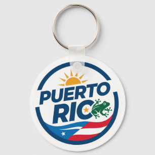 ZOYNK T-Shirt Graphics Puerto Rico 0045482 Key Ring