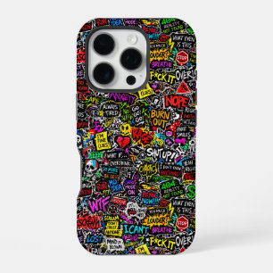 ZOYNKLAB Experiment 0047025 Chaos iPhone 16 Pro Case
