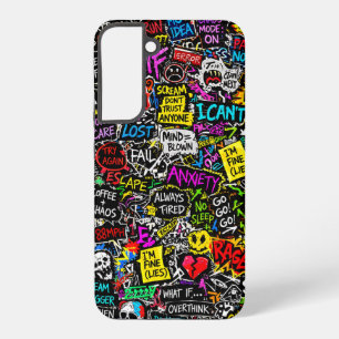 ZOYNKLAB Experiment 0047025 Chaos Samsung Galaxy Case
