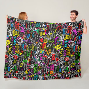 ZOYNKLAB Experiment 0047025 Fleece Blanket