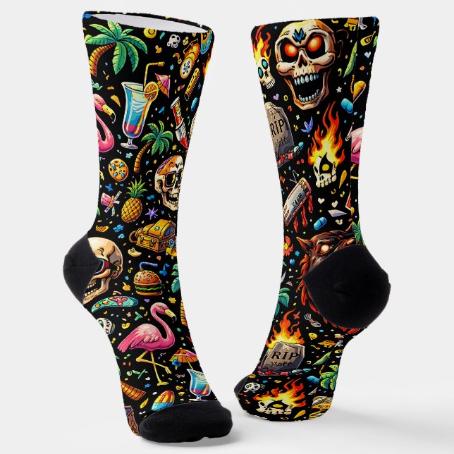 ZOYNKLAB Experiment 0047162 Socks (Angled)