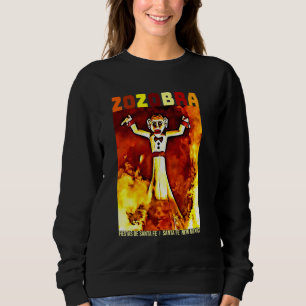Zozobra Fiestas De Sante Fe New Mexico Old Man Glo Sweatshirt