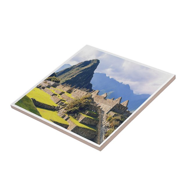 zPE003 MACHU PICCHU, Peru, America, Ceramic Tile (Side)