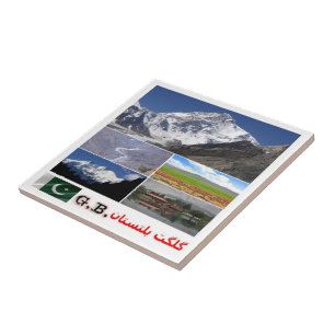 zPK007 GILGIT–BALTISTAN, Pakistan, Asia, Ceramic Tile
