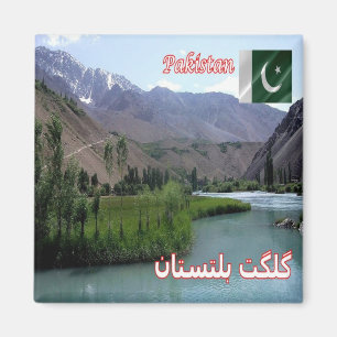 zPK012 GILGIT–BALTISTAN, Pakistan, Asia, Fridge Magnet