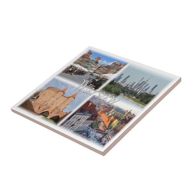zPL006 WARSAW WARSZAWA, Poland, Europe, Ceramic Tile (Side)