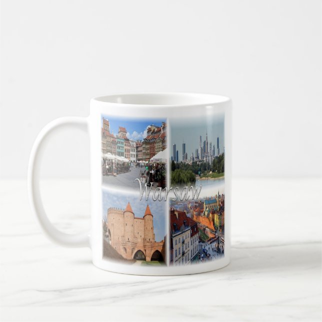 zPL006 WARSAW WARSZAWA, Poland, Europe, Coffee Mug (Left)