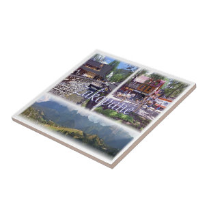 zPL007 ZAKOPANE, Poland, Europe, Ceramic Tile