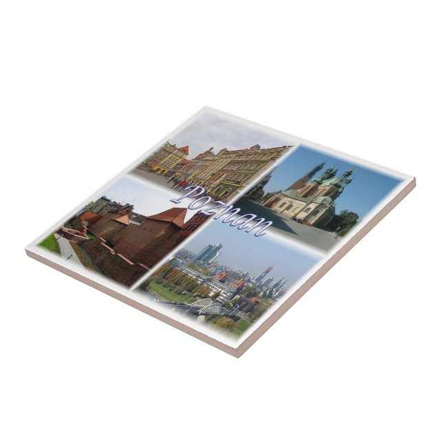 zPL008 POZNAN , Poland, Europe, Ceramic Tile (Side)