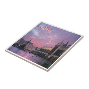 zPL018 KRAKÓW Old Town, Poland, Europe, Ceramic Tile