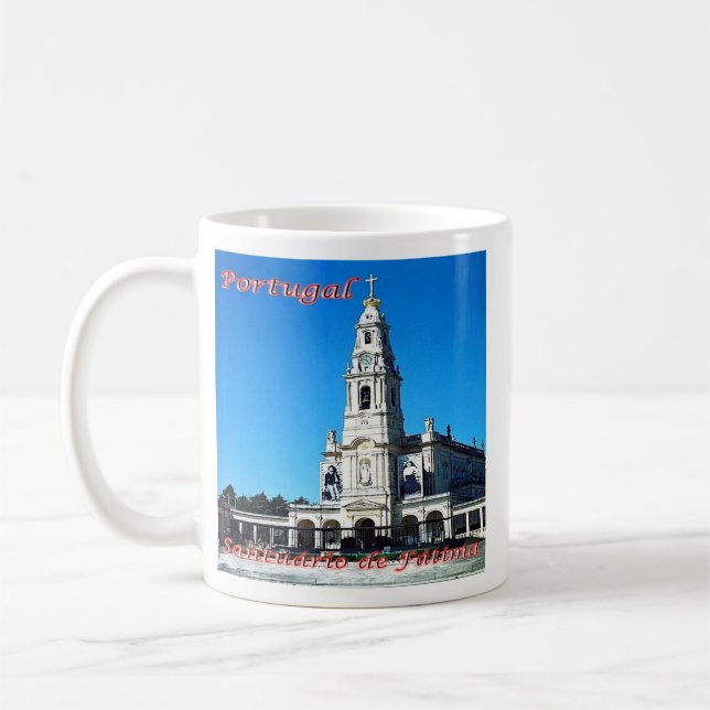 zPT011 SANCTUARY OF FATIMA, Portugal, Coffee Mug (Left)