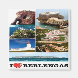 zPT024 BRAGA "I Love", Portugal, Europe, Fridge Magnet