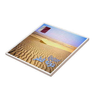 zQA008 desert in QATAR, Asia, Ceramic Tile