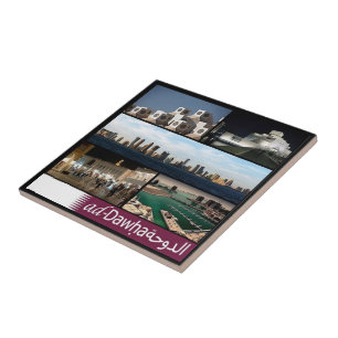 zQA010 mosaic of DOHA, Qatar, Asia, Ceramic Tile