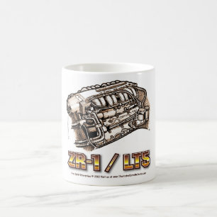 ZR1 LT5 Corvette Engine Coffee Mug
