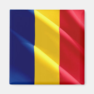 zRO002 ROMANIAN waving FLAG ROMANIA, Fridge Magnet