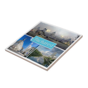 zRO004 BUCHAREST, Romania, Ceramic Tile