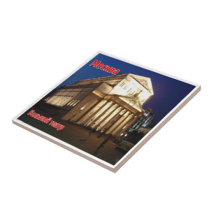 zRU018 MOSCOW BOLSHOI THEATRE, Russia, Ceramic Tile