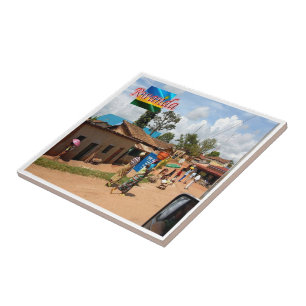 zRW009 RWANDA, Kigali, Butare, Africa, Ceramic Tile