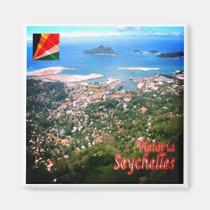 zSC016 VICTORIA, Seychelles, Africa, Fridge Magnet