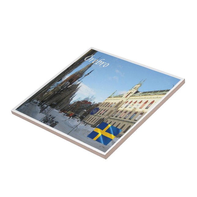 zSE009 ÖREBRO, Sweden, Europe, Ceramic Tile (Side)