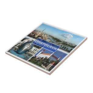 zSK003 BRATISLAVA, Slovakia, Europe, Ceramic Tile