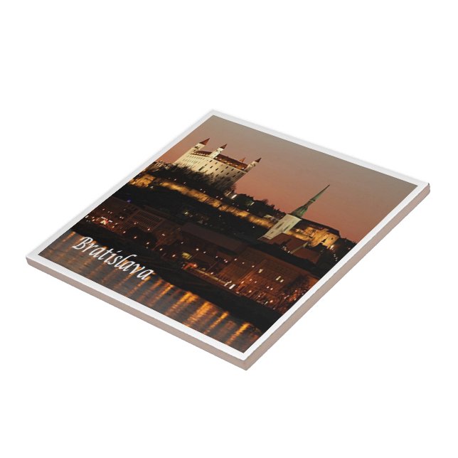 zSK005 BRATISLAVA, Slovakia, Europe, Ceramic Tile (Side)
