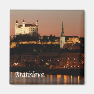 zSK005 BRATISLAVA, Slovakia, Europe, Fridge Magnet