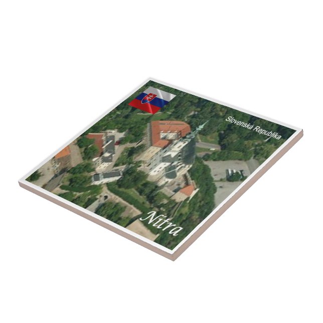 zSK010 NITRA CASTLE, Slovakia, Europe, Ceramic Tile (Side)