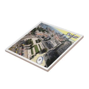 zSN007 DAKAR, Senegal, Africa, Ceramic Tile