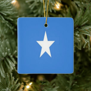 zSO001 SOMALIA, Flag, Africa, Ceramic Ornament